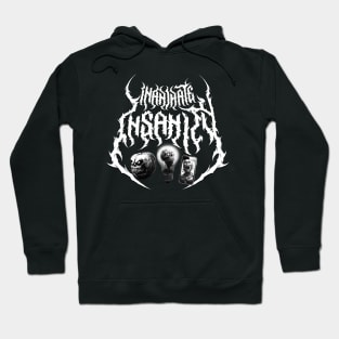 Inanimate Insanity death metal design Hoodie